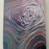 Original ring pouring Acrylic #1 painting