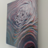 Original ring pouring Acrylic #1 painting