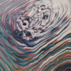 Original ring pouring Acrylic #1 painting